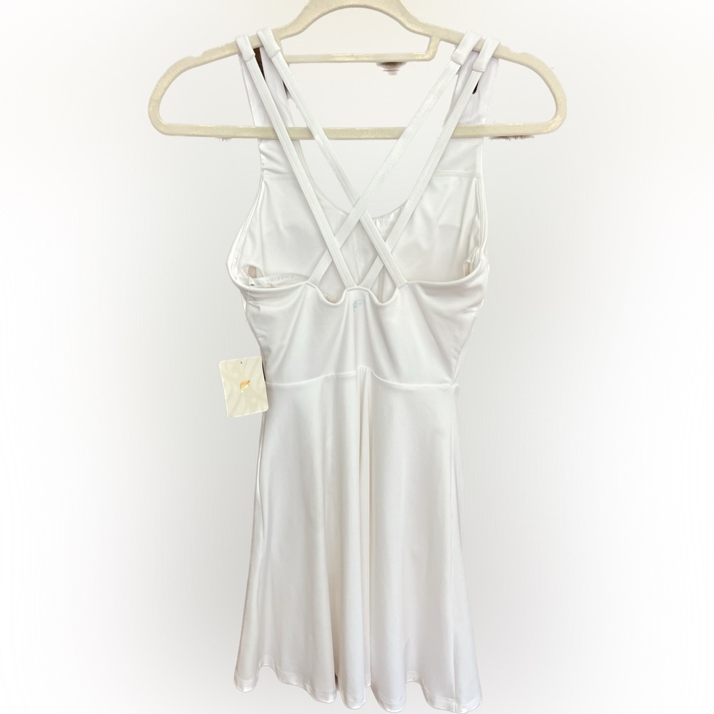 Fabletics Boost Performance Classic Mini Dress Wh… - image 6